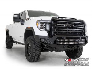 GMC Sierra 2500 Bomber Front Bumper Fits 2 40" LED Light Bars